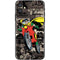 DC Comics Robin Vintage Action pose pattern iPhone 11 Skin